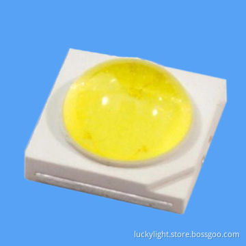 1W SMT Ceramic Package Top View Super Yellow 3535 LED Component
